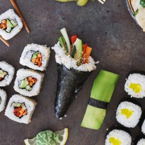 Vegane Japanische Küche
