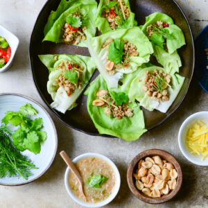 Thailändische Küche vegan