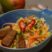 Gelbe Mango Salat