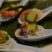 Reis Nudeln Salat mit Avocado und Garnelen