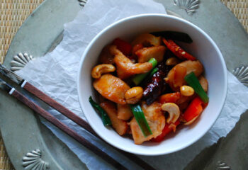 Hähnchen mit Kashewnüsse